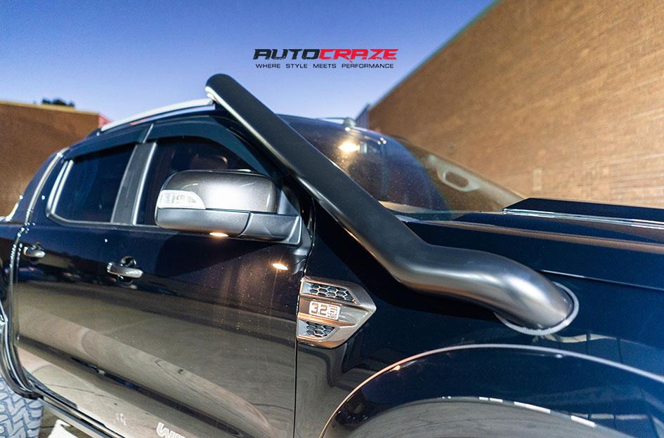 FORD RANGER GD02 MATTE BLACK MACHINED FACE